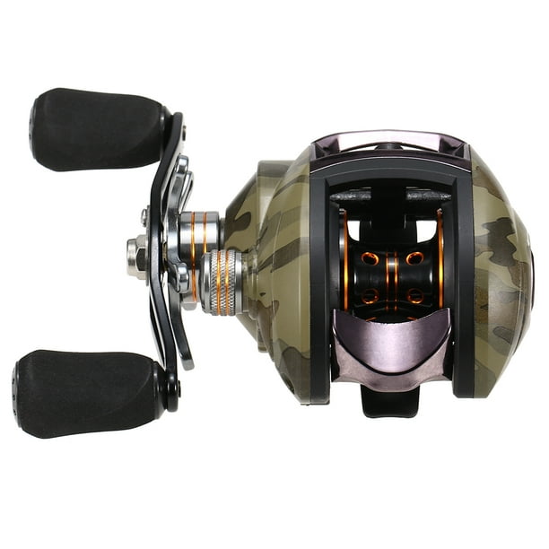 Lightweight High Speed 8 1 1 Gear Ratio Baitcast Fishing Reel 12 1 Ball Bearings Baitcasting Fishing Reel Baitcaster Tackle Walmart Com Walmart Com