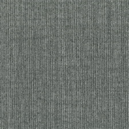 Mohawk Basics 24" x 24" Carpet Tile Sample with EnviroStrand™ PET Fiber in Slate (1 piece)