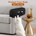 thumbnail image 2 of Hootek Sofa Armrest Organizer with 14 Pockets, Couch Caddy Remote Holder for Recliner, Non-Slip Arm Chair Storage Organizer, Waterproof, Foldable, Fits Most Sofas and Armchairs, Black, 2 of 7