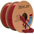 thumbnail image 1 of 3D Printer Filament Basic PLA Filament Bundle Cardboard Spool 1kg*2,Dimensional Accuracy +/- 0.03 mm Fit Most 3D FDM Printer-Fire Engine Red, 1 of 7