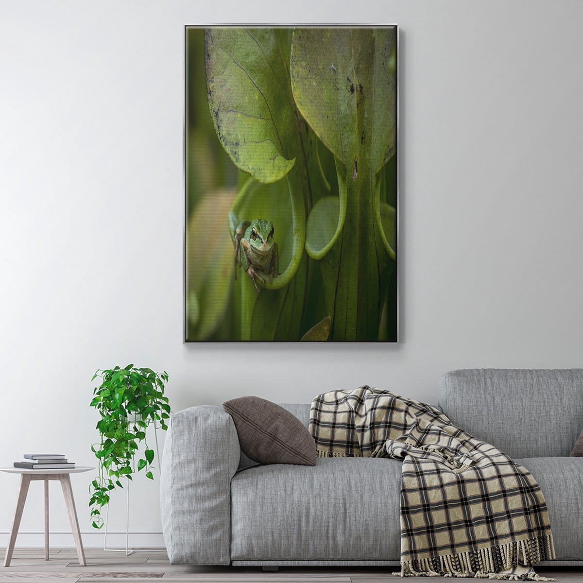 Arboreal Refuge Framed Premium Gallery Wrapped Canvas - Ready to Hang