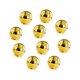 thumbnail image 3 of 10 X Cuentas de Mango, Decoración, Accesorios Decorativos, Dijes, Bricolaje, Manualidades, Versátiles, Cuentas Redondas de 19 Mm para Cajas de Frutas Oro, 3 of 8