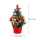 thumbnail image 4 of FELTECHELECTR Adorno de árbol de Navidad artificial, adorno de escritorio, mini árbol de Navidad., 4 of 6