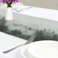 thumbnail image 4 of Yayeee Table Runner 90 inches Long Home Kitchen Dinning Party Decoration, Foggy Forest, 4 of 7