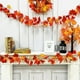 thumbnail image 3 of Guirnalda De Hojas De Arce Artificiales, Guirnalda Para Colgar En La Pared, Mimbre De Otoño Para El Día De Acción De Gracias, Decoraciones Navideñas De Halloween Serendint HA037675-00, 3 of 6