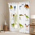 thumbnail image 3 of YST Kids Curtains 42x90 inch,Dino Blackout Curtains for Girls Boys,Set of Ancient Dinosaur Curtains & Drapes,Jungle Animal Window Curtains 2 Panels Wrinkle Free, 3 of 6