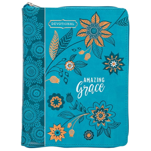 Pre-Owned Amazing Grace Ziparound Devotional: 365 Daily Devotions (Imitation Leather) 1424560012 9781424560011