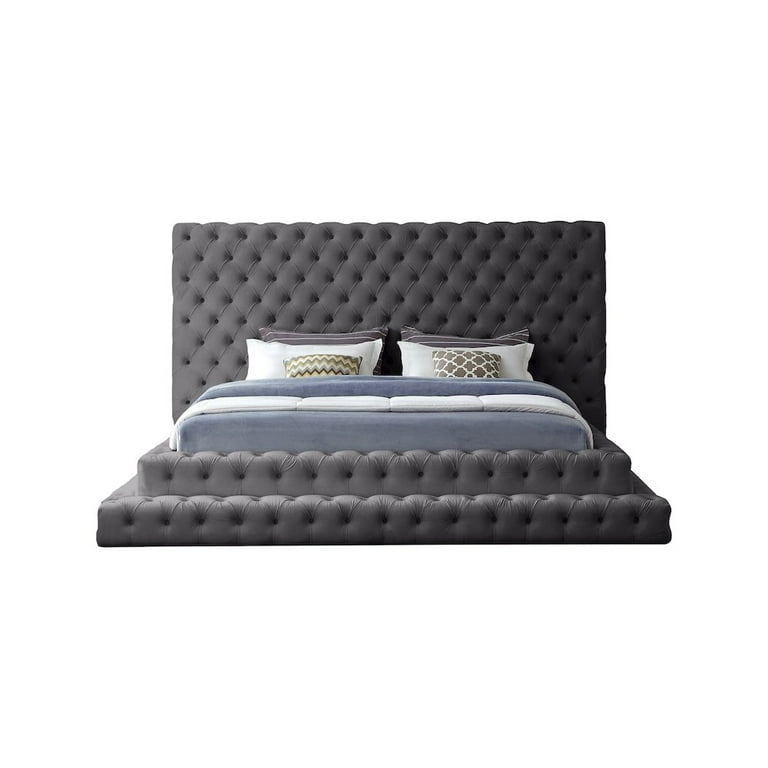 Meridian Furniture Revel Velvet King Bed Meridian Furniture Revel Velvet King Bed