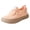 Orange, variant on Pandaie Womens Walking Shoes Breathable Comfortable Knit Slip on Lace up Sneakers with Non Slip Cushioned Sole for Standing Daily Wear Travel Work Commute Black 6