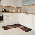 thumbnail image 5 of Xecao Elephant Sunset in Kenya Patten Kitchen Rugs and Mats Sets,2 Pieces Non-Slip Washable Rugs, Kitchen Mat for Floor,Suit for Kitchen Decor and Accessories, 5 of 6