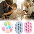 thumbnail image 4 of Forma De Huevo De Pascua De 10 Cavidades, Molde De Pastel De Silicona, Bandejas De Cocina, Suministros Para Hornear Para Dulces De Chocolate Diy Eigraketly HA044893-00, 4 of 6