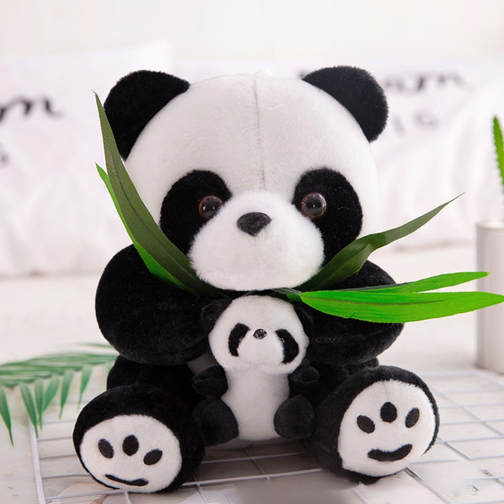 Toys & Games PANDA mini plush toy 3 inch Stuffed animal bear Tiny ...