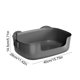 thumbnail image 2 of Mom's Best Bandeja para arena para gatos, lados altos de 15,75 x 11,42 x 5,7 pulgadas, fácil de limpiar + resistente y duradera, 2 of 6