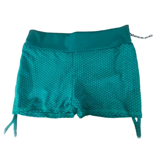 Minnieouse Pantalones cortos de nido de abeja para mujer, mallas cortas de levantamiento de cadera de melocotón de cintura alta, pantalones de Type2 NO2