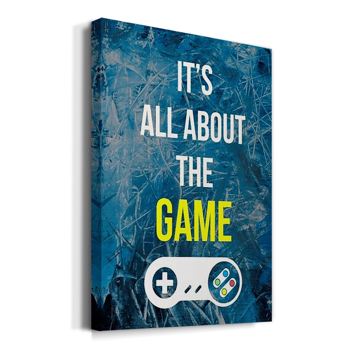 Gamer at Play IV Premium Gallery Wrapped Canvas - Ready to Hang