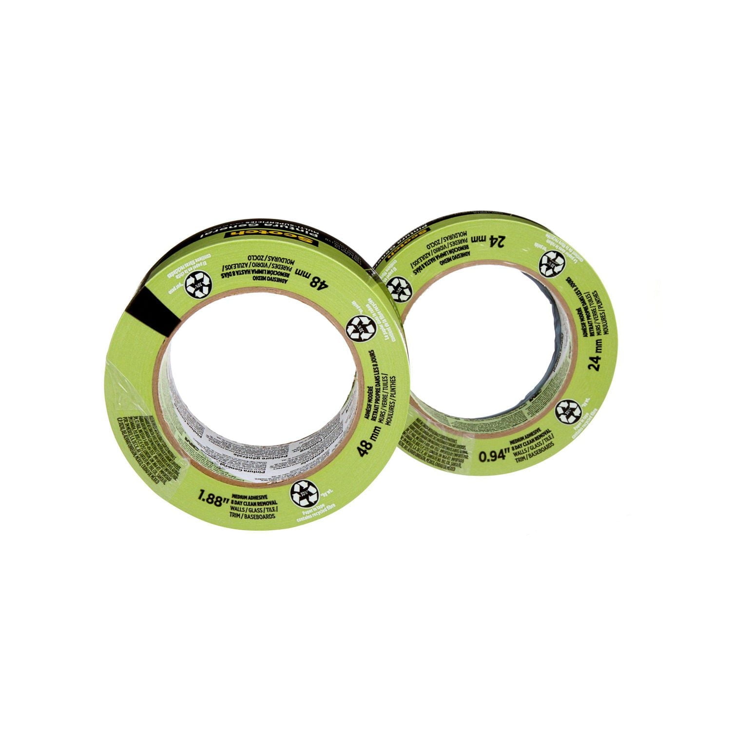 Scotch® General Painting Multi-Surface Painter's Tape 2055, 2 Pack