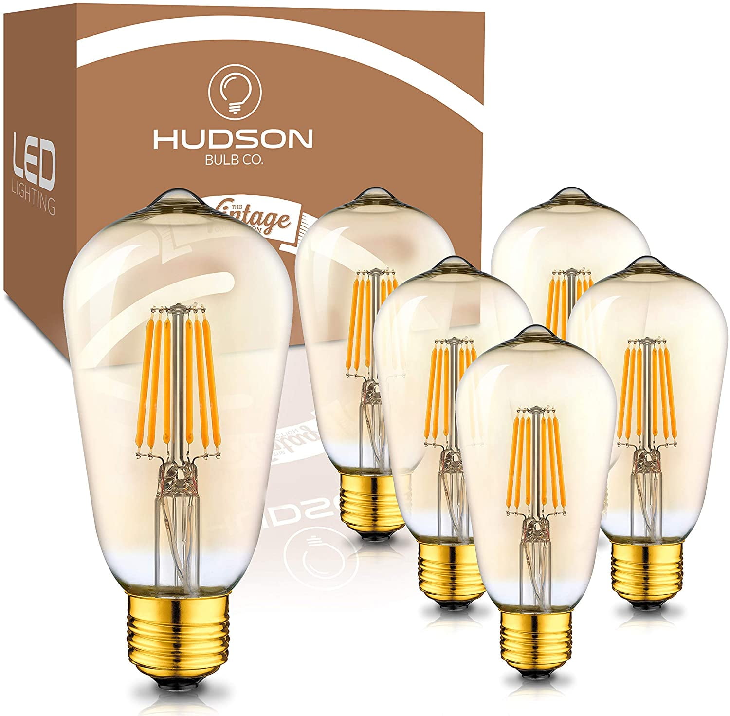 3-Pack Led Dimmable Hearts Edison Bulbs LED Vintage Light Bulb Fixtures,ST64 E26 or E27 Base Amber Gold Glass 4W 110V Antique Filament Edison Light Bulbs,2300K Warm White 3-Pack Led Dimmable Hearts Edison Bulbs LED Vintage Light Bulb Fixtures,ST64 E26 or E27 Base Amber Gold Glass 4W 110V Antique Filament Edison Light Bulbs,2300K Warm White