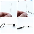 thumbnail image 6 of BINGTAOHU 6 Big Eye Beading Needles with Needle Bottle Beaded Needle Big Eyeball Needle Foldable Bead Needle, 6 of 9