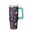 Greenish-blue, variant on 30oz Merry Christmas Tumbler with Straw and Handle, Santa Claus Stainless Steel Insulated Cup Gifts