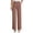 Light Brown, variant on HAJWOH Pants for Senior Women Stretchy High Rise Perfect Drape Casual Pants Breathable Wide Leg Trousers with Pockets