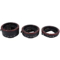 thumbnail image 2 of Acouto Metal Auto Focusing Macro Extension Lens Adapter Tube Rings Set for Canon EOS EF Mount, 2 of 5