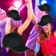 thumbnail image 4 of CxhicLuv LED Hat, Light Cap, 22×11×5.9 Inch Flash Baseball Cap, Party Accessory Supplies, Festive Glow & Shade, Performers, Rave Enthusiasts, Black, 4 of 6