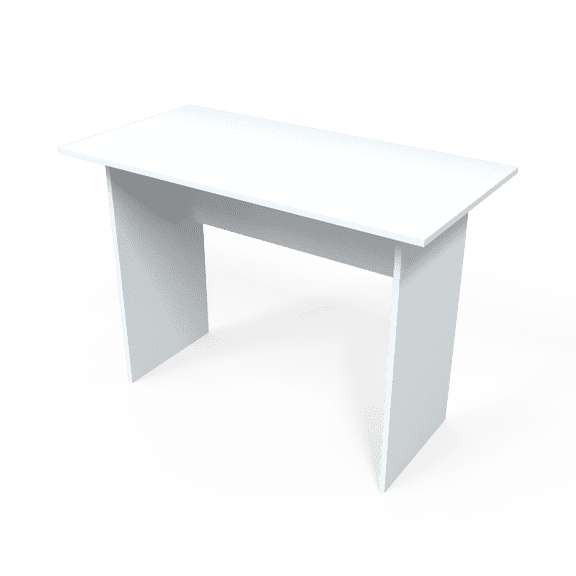 Escritorio esencial minimalista y práctico Randu 120x50  - 15mm blanco