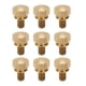 thumbnail image 5 of 50 Uds. Tornillo de pulgar moleteado plano, cabeza redonda, suministros industriales antideslizantes de cobre puro (M5 x 8mm), 5 of 9