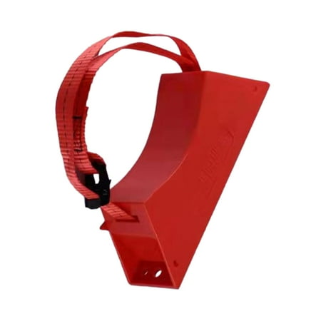 

Gas Cylinder Bracket Portable Tank Holder Bracket Holder Safety Chain Supported with Screw Durable for Compressed Cylinders RV Refit Parts Red