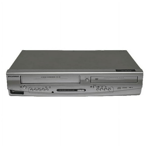 Pre-Owned Sylvania DVC840 4 Head DVD VCR VHS Combo Player - w/ Original Remote, Manual, A/V Cables & HDMI Converter (Good)