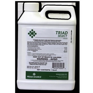 PrimeSource Triad Select Herbicide, Controls Broadleaf Weeds, 128 fl oz  Jug, Lawn Chemicals - Walmart.com