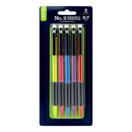 Pen + Gear Mechanical Pencil (5-Pack, Assorted Colors)