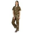 thumbnail image 3 of Inkmeso WoMen's Classic Short Sleeve Shirt and Pajama Pants Loungewear 2 Pc PJ Sleep Set, 3 of 7