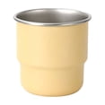 thumbnail image 3 of Yhmxh Stackable Stainless Steel Coffee Cup, 9.5 oz Portable Mini Metal Tumbler, Unlined Reusable Water Mug for Coffee Tea Beverage, Lightweight Outdoor Camping Office Drinking Cup 280ml, 3 of 7
