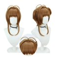 thumbnail image 3 of Anime Cardcaptor Sakura'S Wig Short Light Brown Cosplay Party Wigs, 3 of 5