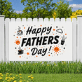 thumbnail image 5 of Decorative Design Happy Fathers Day Coffee Theme Banner Colorful Icons Sunshine Theme Party Decoration for Father's Day Celebration Indoor Decoration Family Gathering, 5 of 7