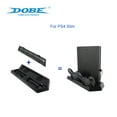 thumbnail image 4 of Support de Refroidissement PS4 avec Ventilateur - Base Universelle 3-en-1 pour PS4 Pro/PS4 Slim/Original PS4 / Design Antidérapant, Ventilateur Alimenté par Usb, Support de Console Gain de Place pour Éviter la Surchauffe, 4 of 5