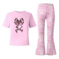 thumbnail image 5 of MuXiKeJi Clothes valentine outfit for girls size 10-12,Toddler Girl Clothes 4t Cartoon Print Loose Hoodie Pullover Tops Sweatsuit Pants 2pcs Outfits Clothes Set, 5 of 5