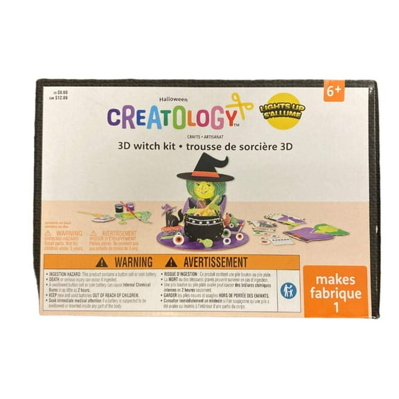Creatology Halloween Build Up Witch Light Up Kit