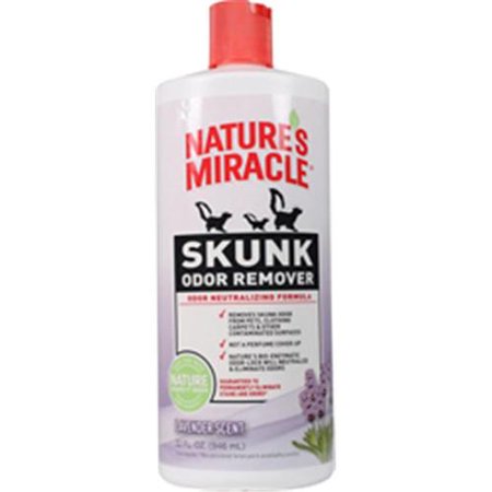 Nature'S Miracle Skunk Odor Remover 32-Ounce Lavender (Nm-5570) (Pack