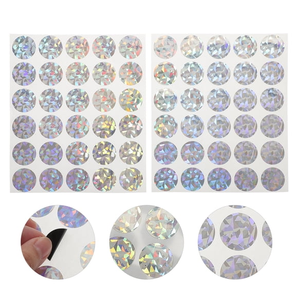 Minkissy 2 Sheets Peel and Stick Diy Sticker for Creative and Fun Activities