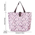 thumbnail image 2 of Bdday Cute Reusable Grocery Bags, Foldable Reusable Shopping Bags for Groceries, Ripstop, Folds Into Pouch, 2 of 6