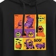 thumbnail image 3 of Disney Pixar - Halloween Movies Grid - Juniors Cropped Pullover Hoodie, 3 of 5