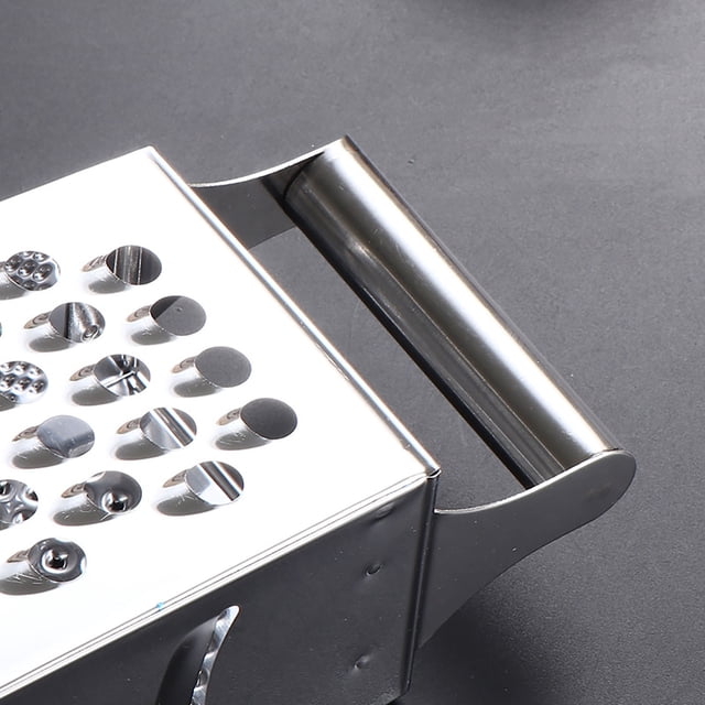 Graters for Kitchen,Stainless Steel Four Sided Vegetable Cutter Kitchen Gadget, Multi Purpose Vegetable Grater for Slicing