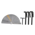 thumbnail image 3 of Zorion Feeler Gauge Tool Metric Inch Measurement Vehicle Maintenance Automotive Repair Style C, 3 of 9