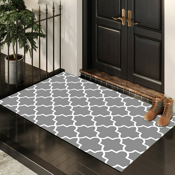 Alfombrilla de diatomea | Alfombra absorbente antideslizante para puerta de baño | Microfibra de alta densidad, soporte de TPR, secado rápido | Multiusos para baño, hogar, mascotas | 40x60cm