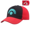 thumbnail image 3 of Gorra de béisbol con bordado de Ash Ketchum, gorro de béisbol con bolsillo ajustable, Snapback, transpirable, Anime, para regalo, 3 of 4