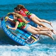 thumbnail image 4 of 20"Blue Water Sports Inflatable Summer Time Towable Raft 3 Rider, 4 of 5