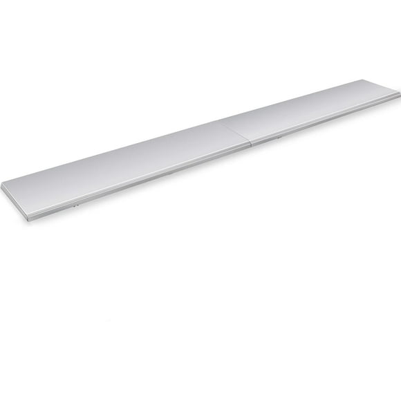 Stainless Steel Concession Shelf 8 ft. L Drop Down Concession Stand Serving Food Shelf Outfit Your Concession Trailer or Food Truck