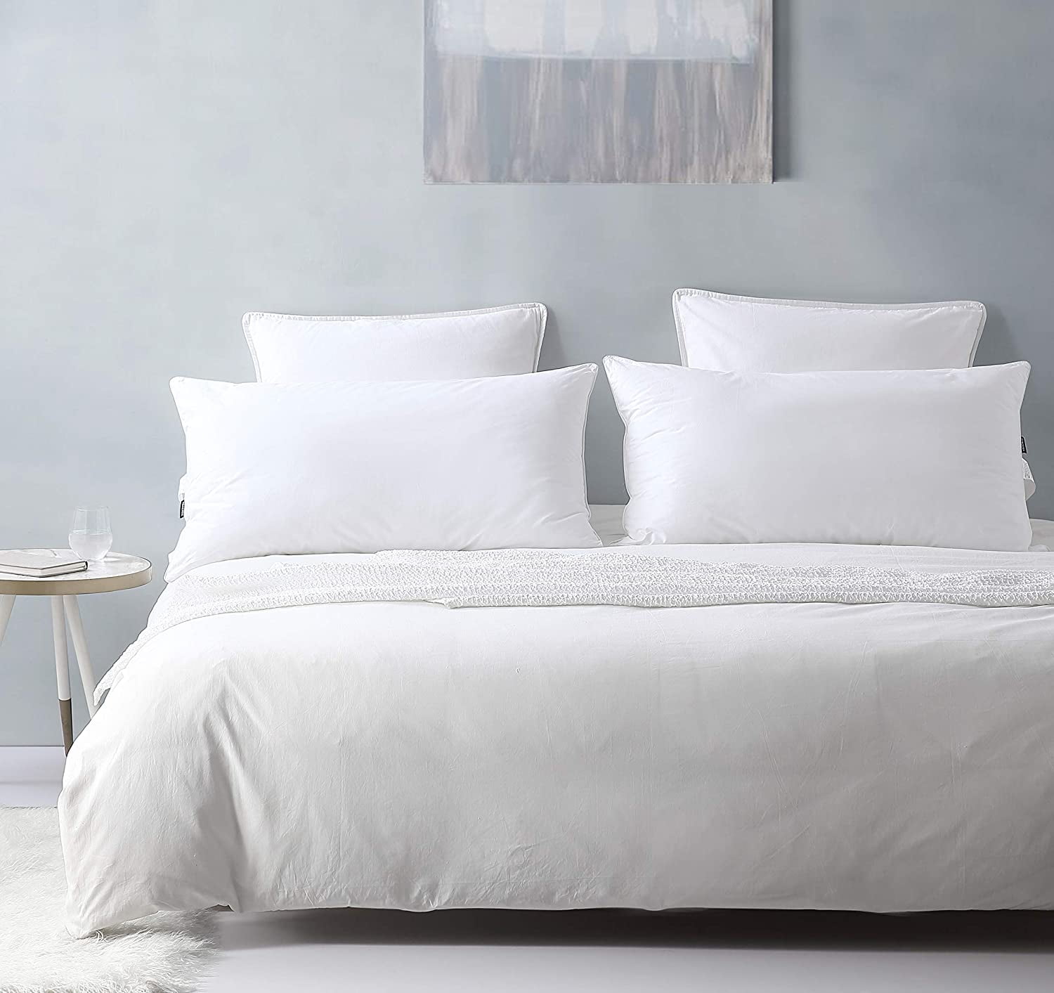 Tempcore Bed Pillows King Size Pillows Set of 2, Pillows for Sleeping,Polyester Microfiber Cover,Super Soft Set of 2(King)